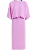 Essentiel Antwerp Handsome midi dress - Purple