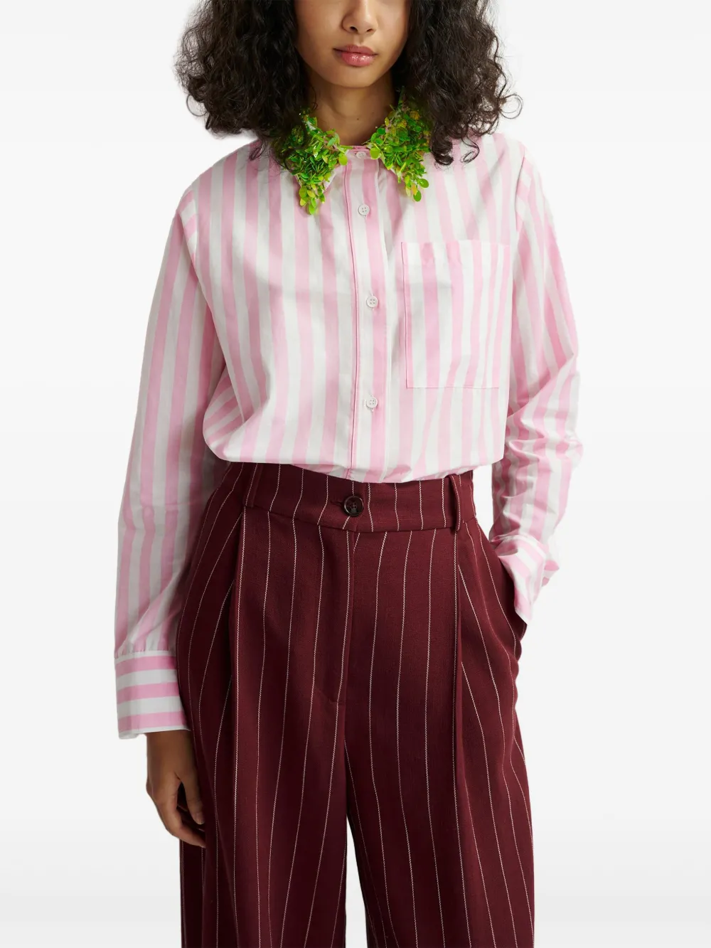 Essentiel Antwerp Hashbruin blouse Roze