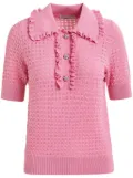 Essentiel Antwerp Hemirates polo top - Pink