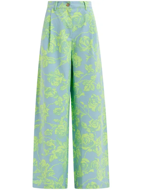 Essentiel Antwerp Harlequin palazzo trousers