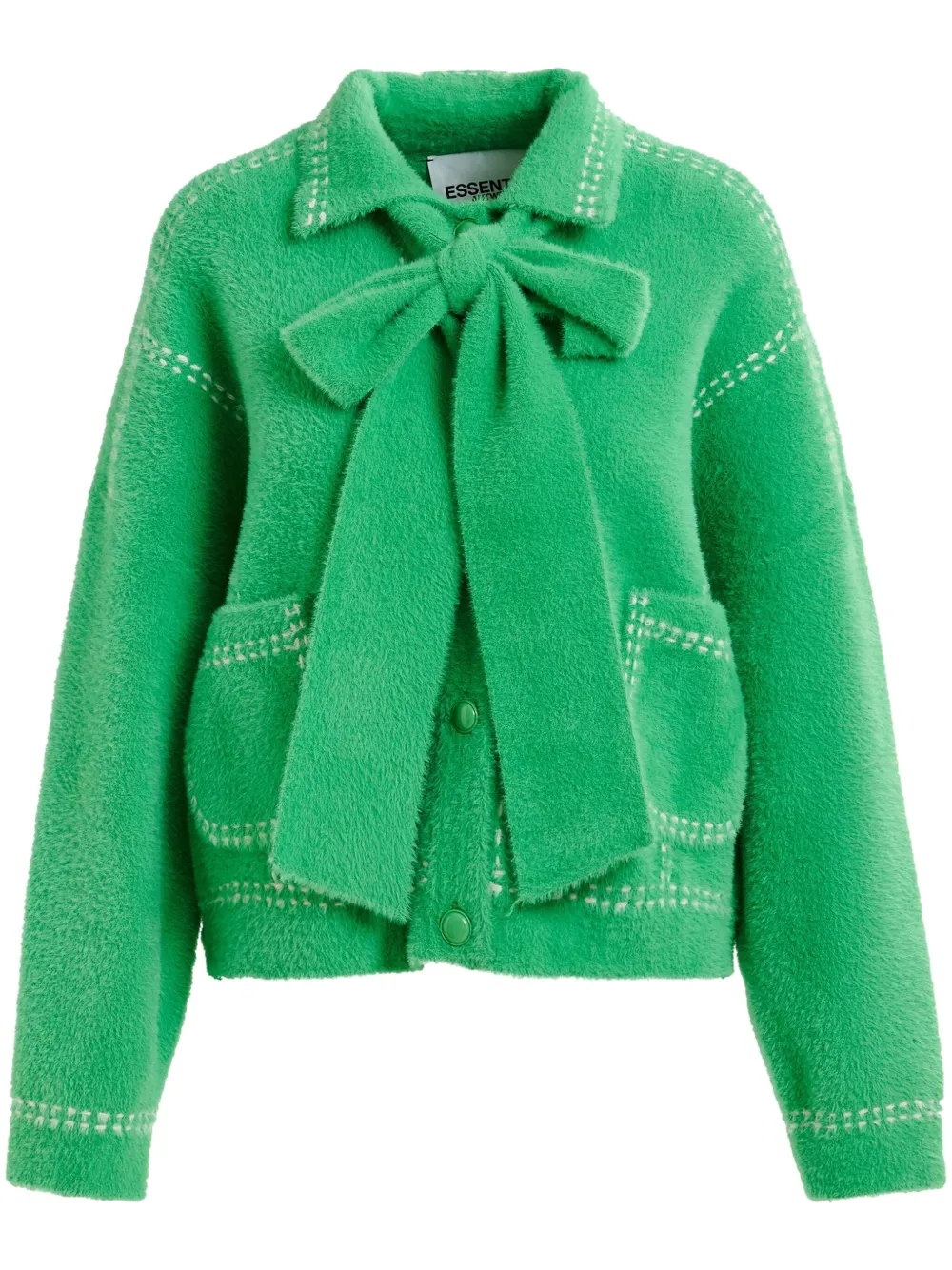Essentiel Antwerp Hoops vest Groen