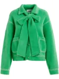 Essentiel Antwerp Hoops cardigan - Green