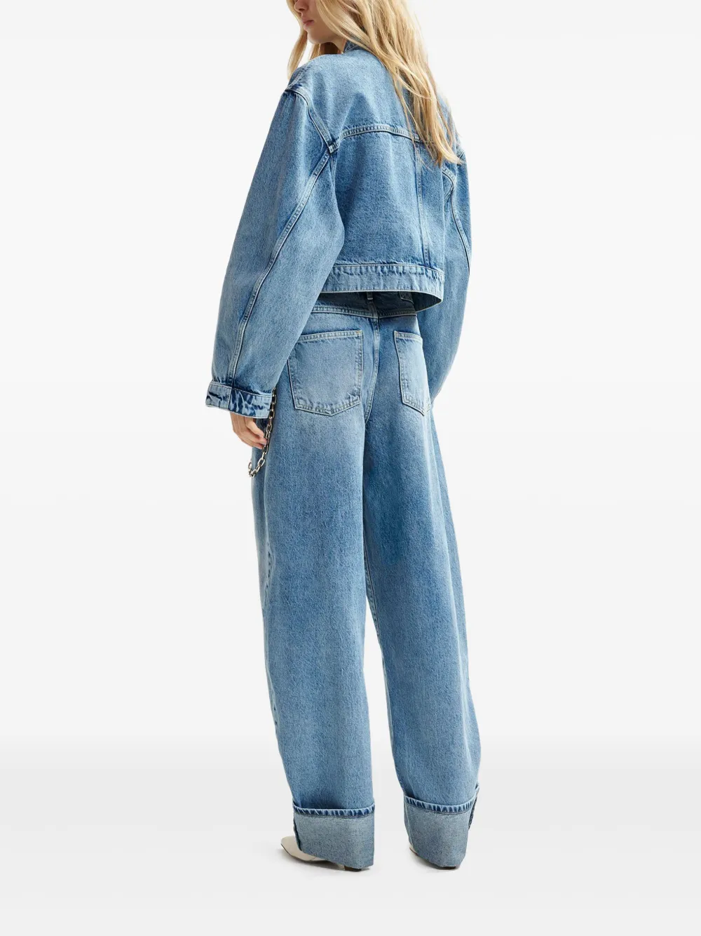 Essentiel Antwerp Huge jeans Blauw