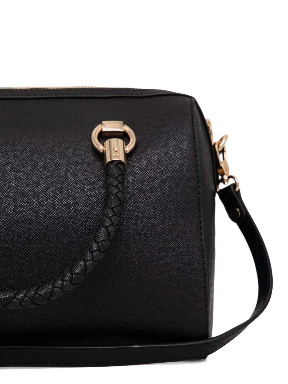 LIU JO Crossbodytas met gevlochten handgreep Zwart