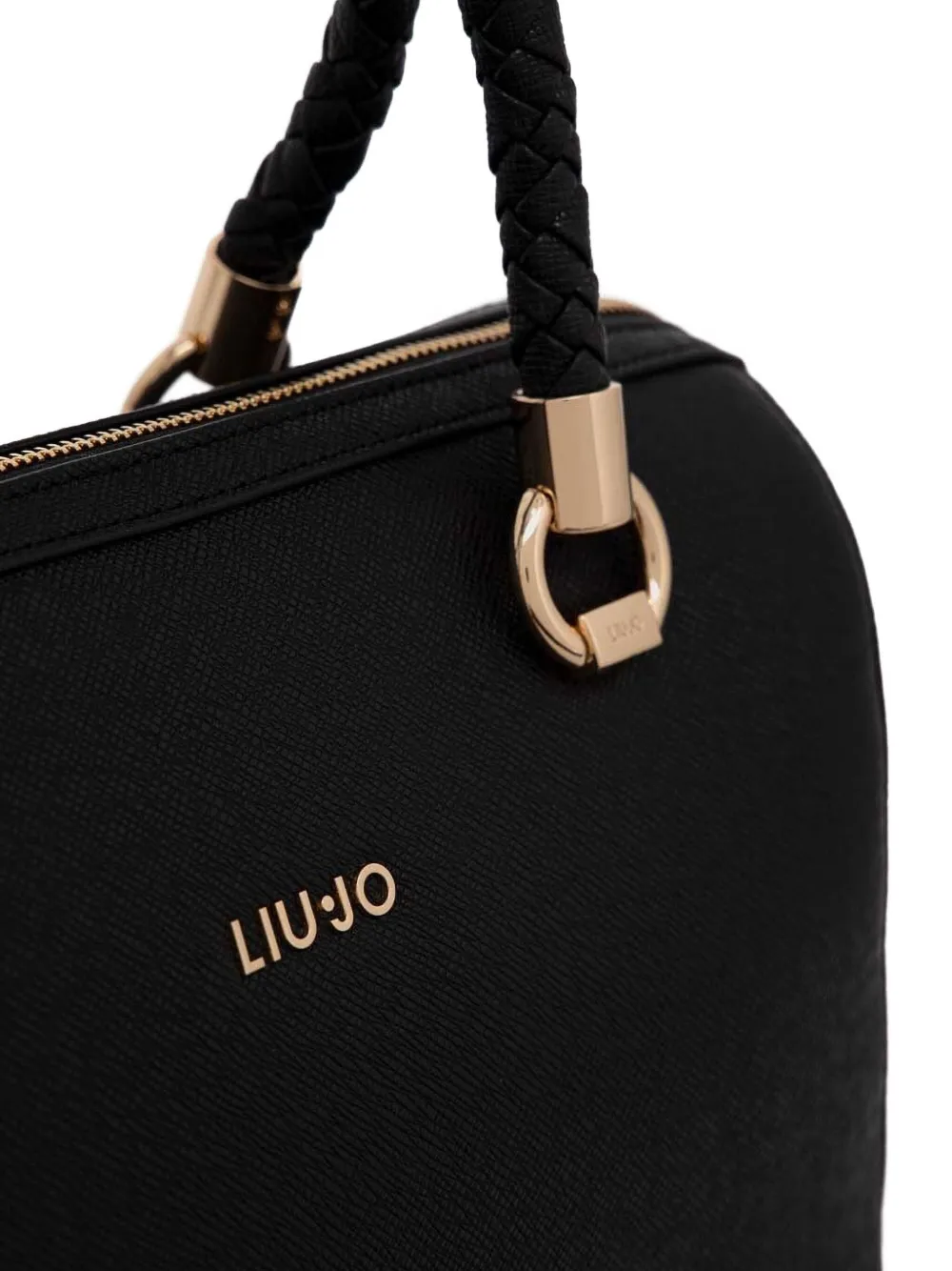 LIU JO Crossbodytas met gevlochten handgreep Zwart