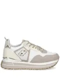 LIU JO leather platform sneakers - White