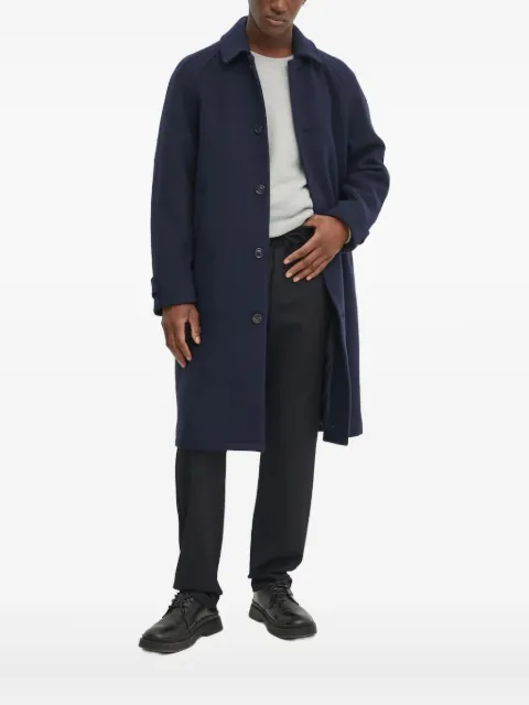 Les Deux raglan-sleeve buttoned coat