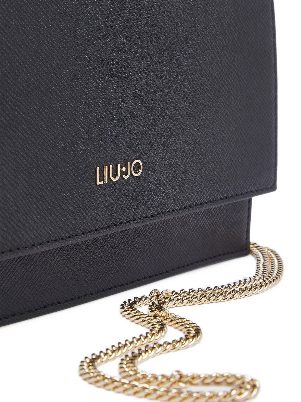 LIU JO Crossbodytas met kettinghengsel Zwart