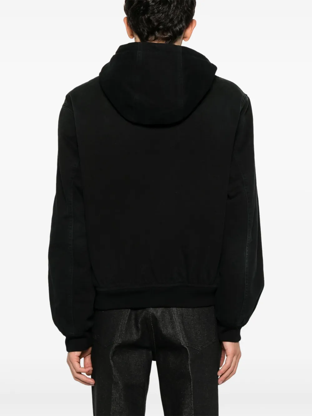 Prada Jas met capuchon Zwart