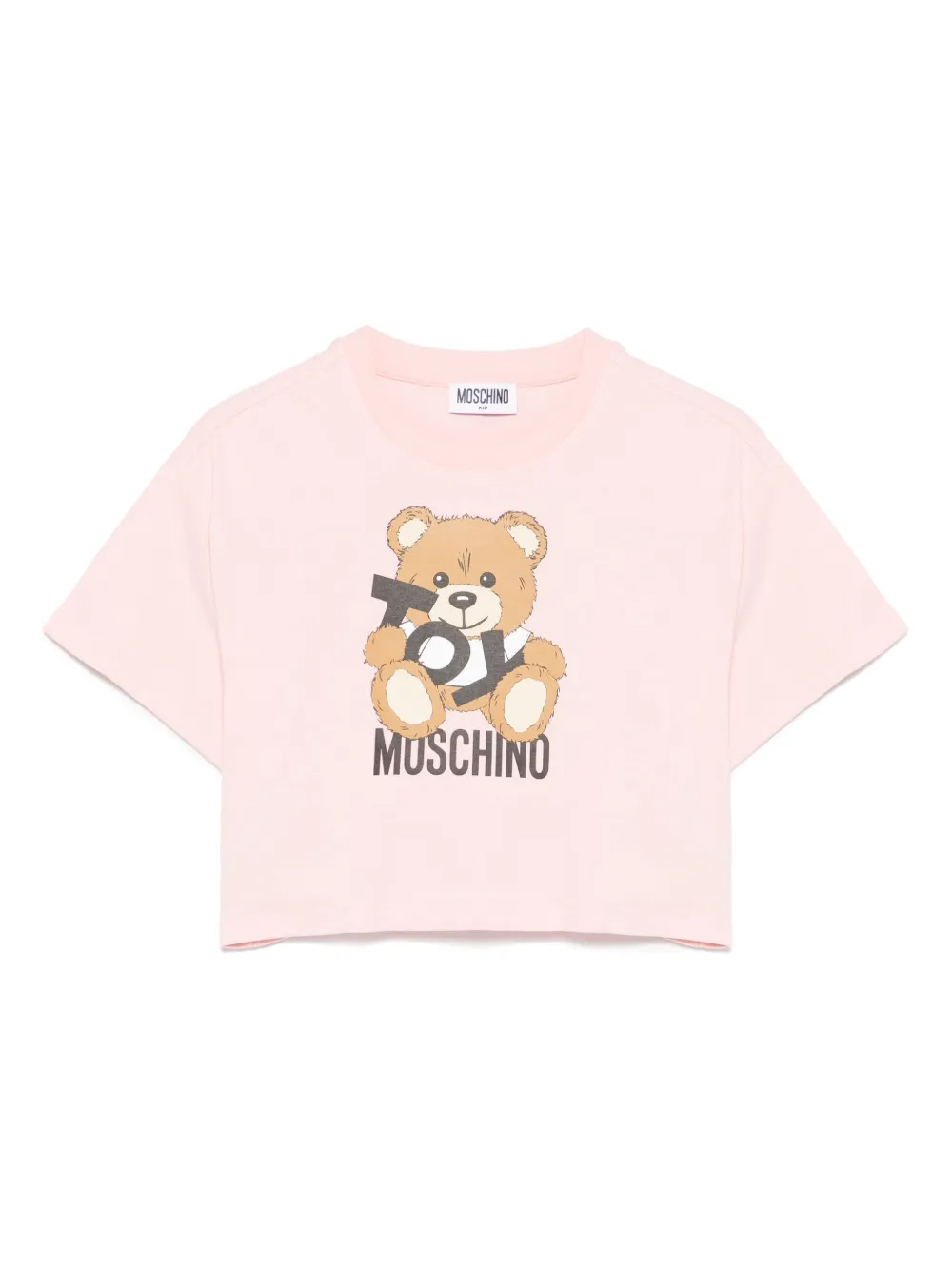 Moschino Kids تيشيرت بطبعة تيدي | وردي | Image 1
