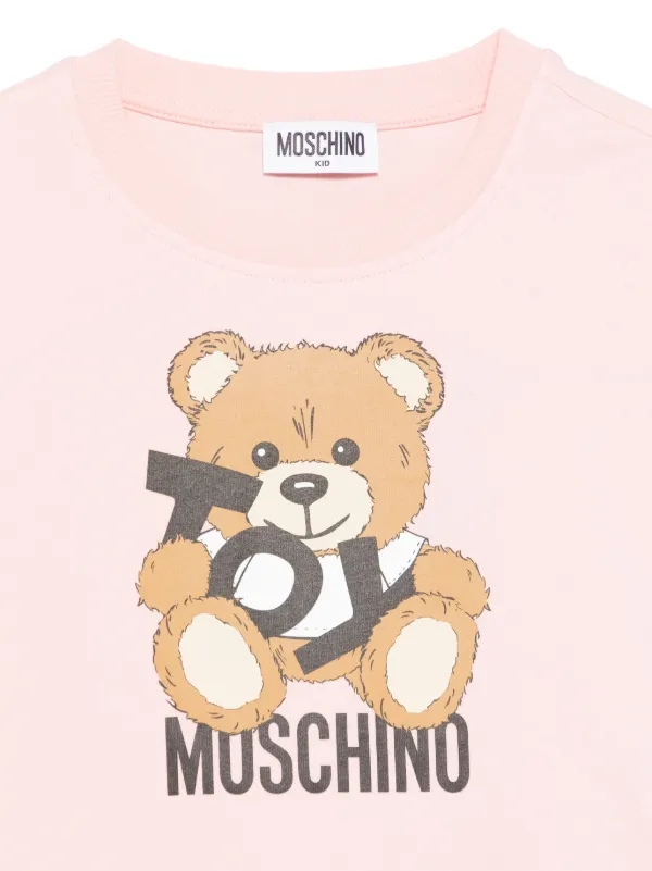 Moschino Kids テディベア Tシャツ | ピンク | FARFETCH JP