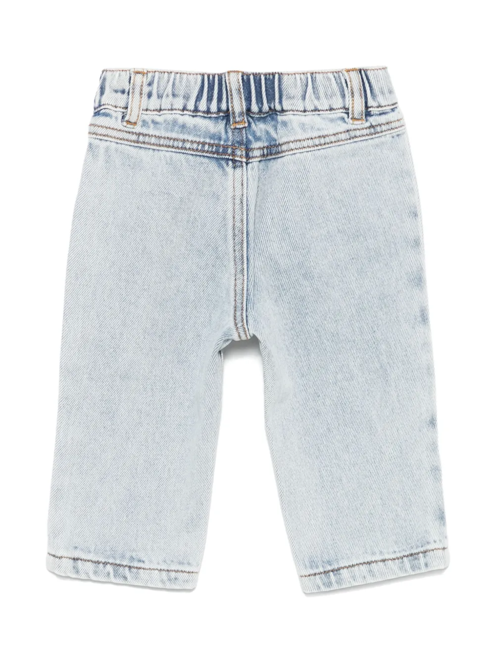 Moschino Kids Jeans met Teddy Bear-zak - Blauw