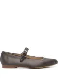 Le Monde Beryl satin ballerinas - Brown