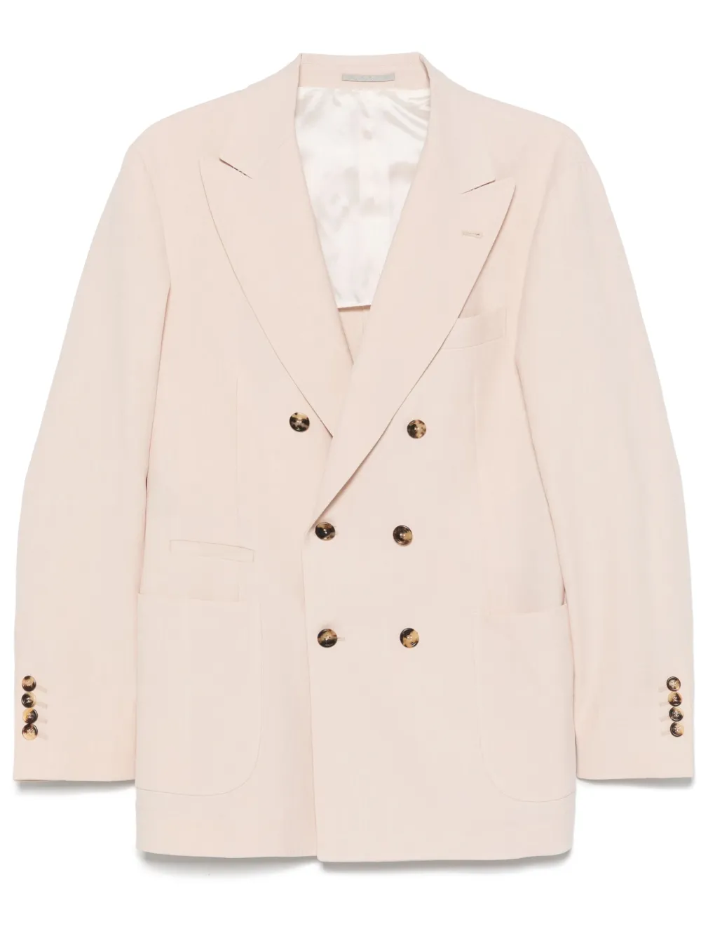 Brunello Cucinelli linen blazer | Pink | Image 1