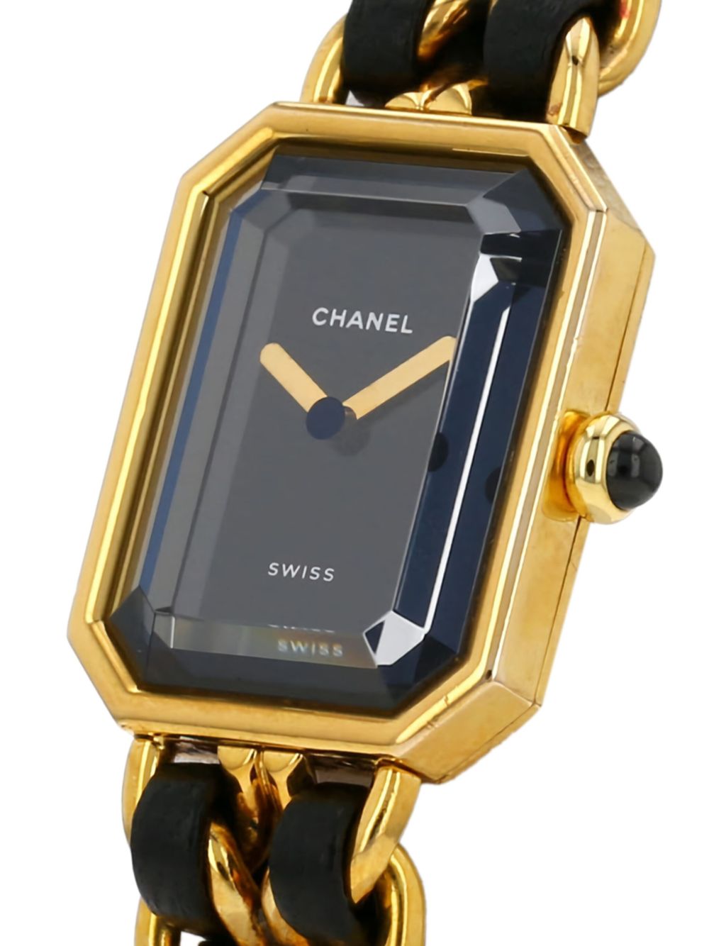 CHANEL Pre-Owned 1990s pre-owned Première L 26mm - Zwart