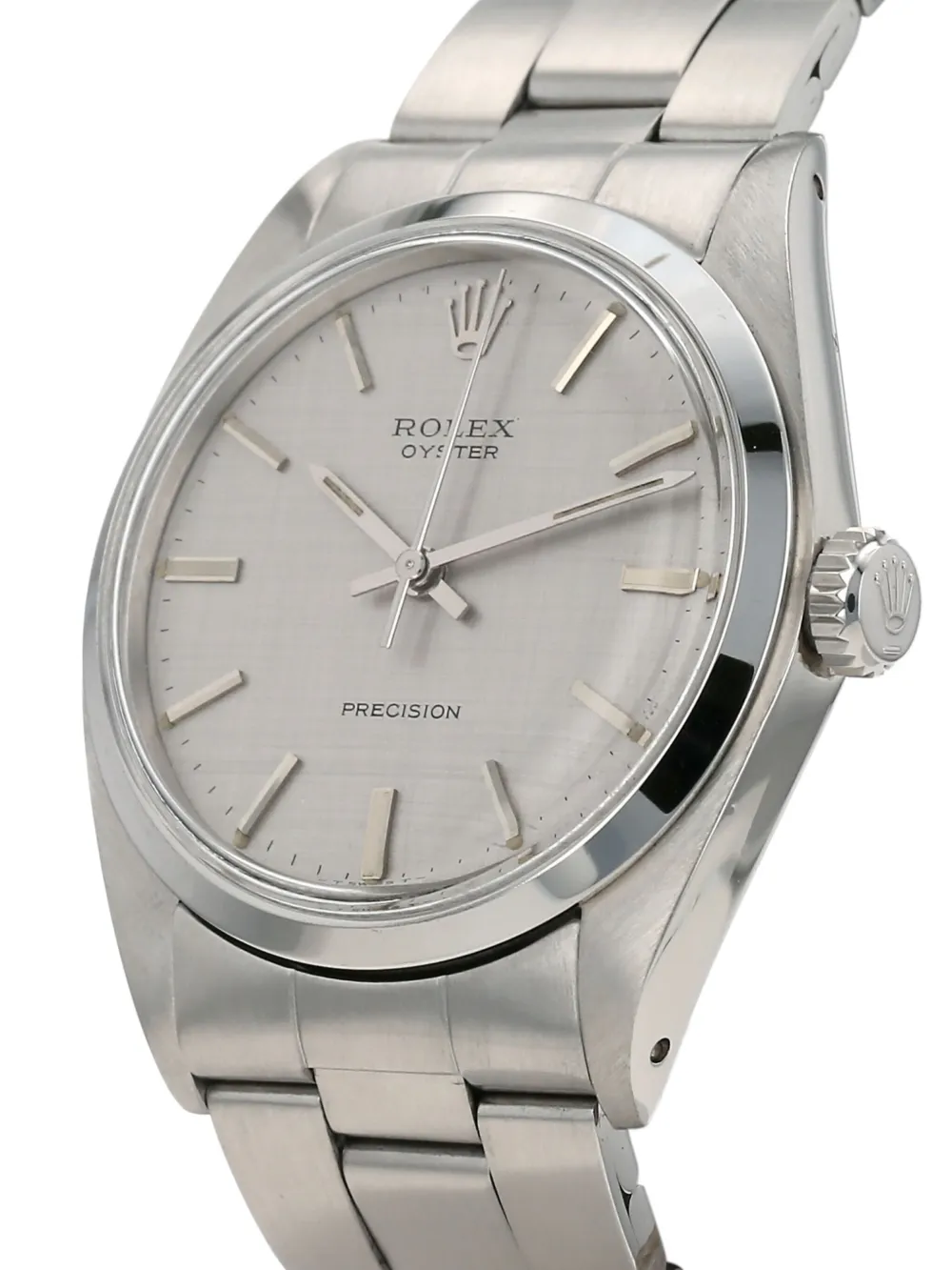 Rolex 1972 pre-owned Oyster Precision 34mm - Zilver