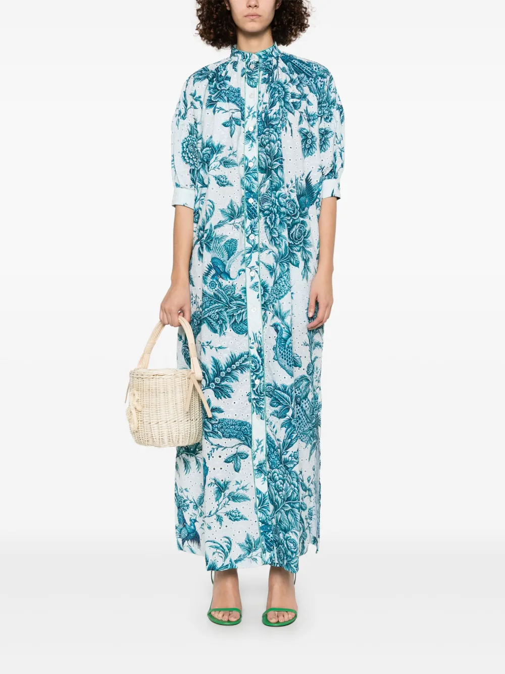 F.R.S For Restless Sleepers Maxi-jurk - Blauw