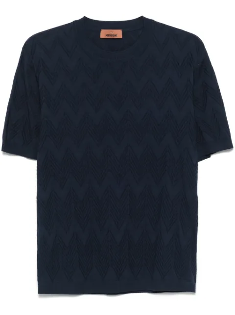 Missoni Zigzag-knit T-shirt