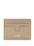 TOM FORD leather card holder - Neutrals