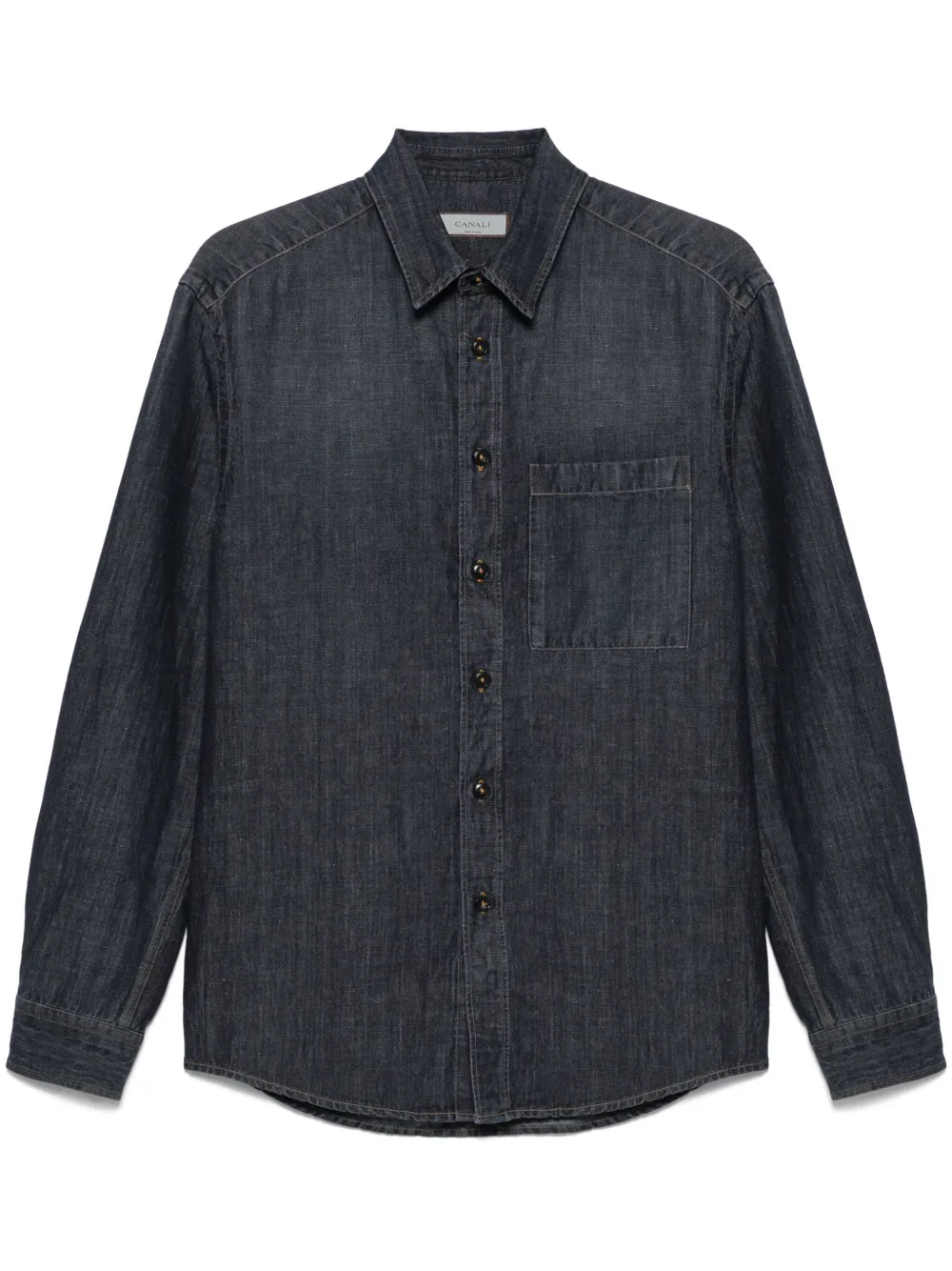 Canali camisa de mezclilla | azul | Image 1