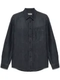 Canali denim shirt - Blue