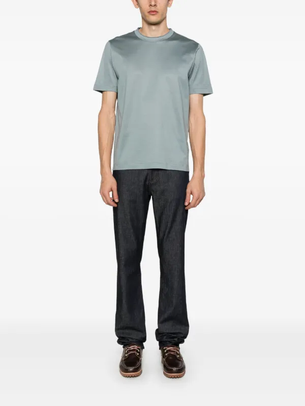 CANALI コットンTシャツ Canali コットン Tシャツ | ブルー | FARFETCH JP