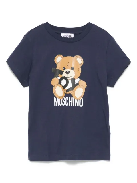 Moschino Kids Teddy Bear-print T-shirt