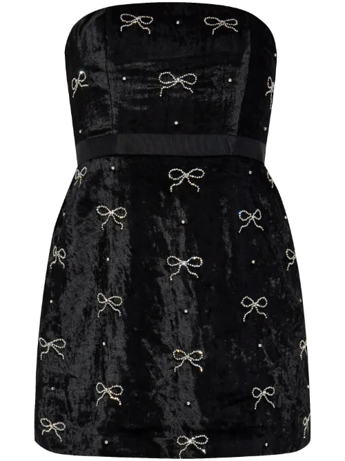 LoveShackFancy robe Rinwell - Noir - LoveShackFancy - Modalova
