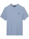 A.P.C. logo-detail T-shirt - Blue