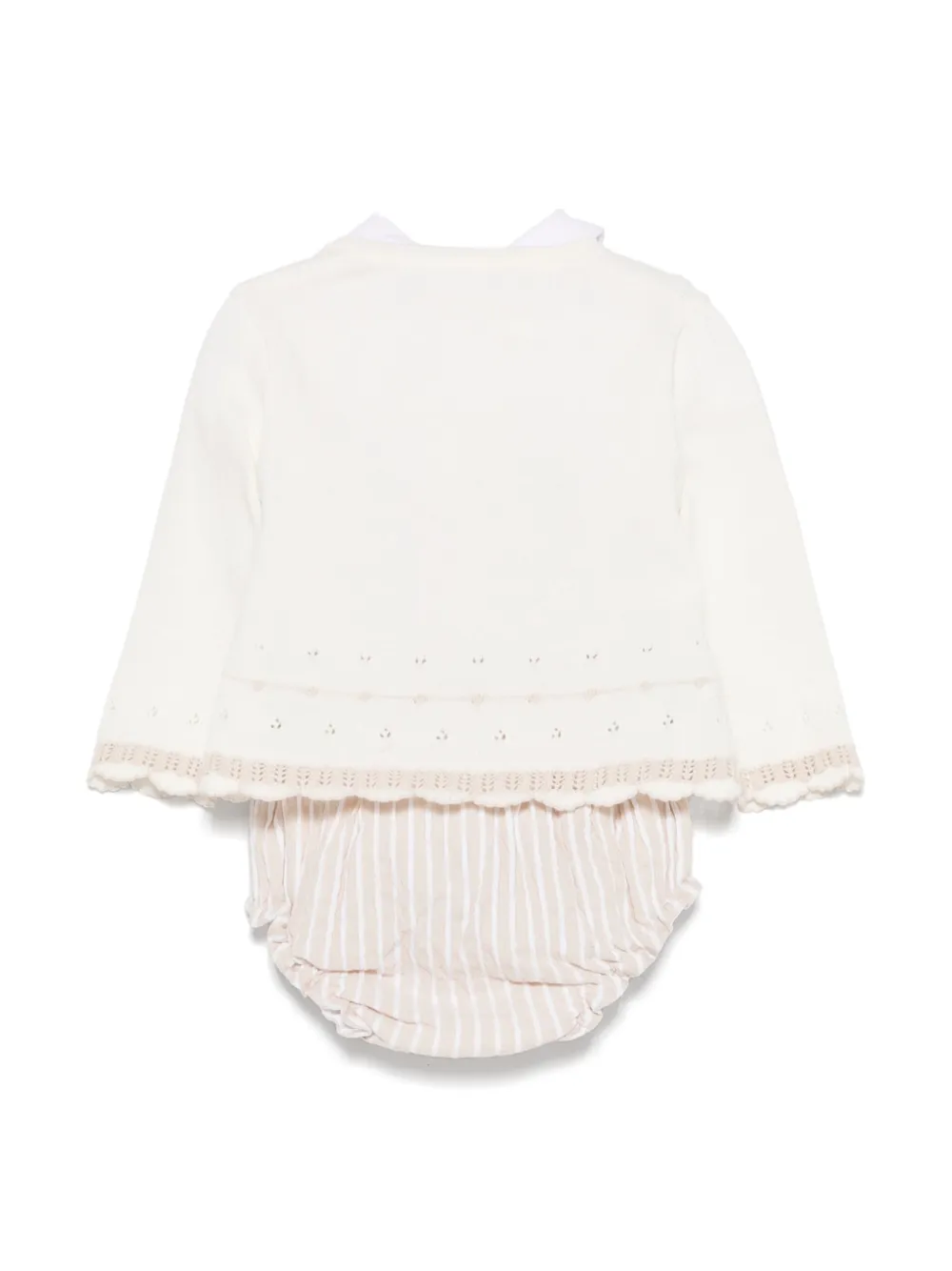 Mayoral Shorts met strikdetail Wit