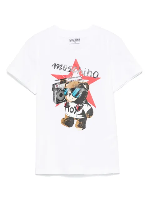 Moschino Kids Teddy Bear-print T-shirt