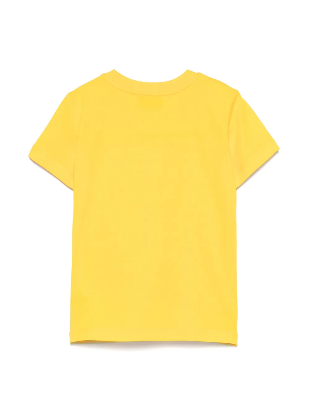 Moschino Kids T-shirt met teddybeerprint - Geel