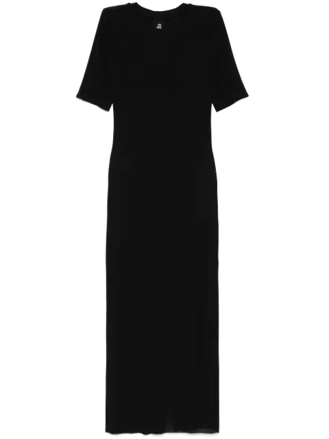 Thom Krom vestido largo tejido de canalé