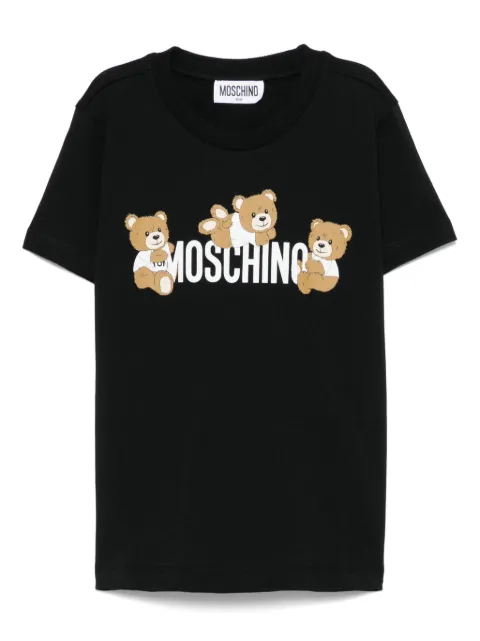 Moschino Kids playera con motivo Bear