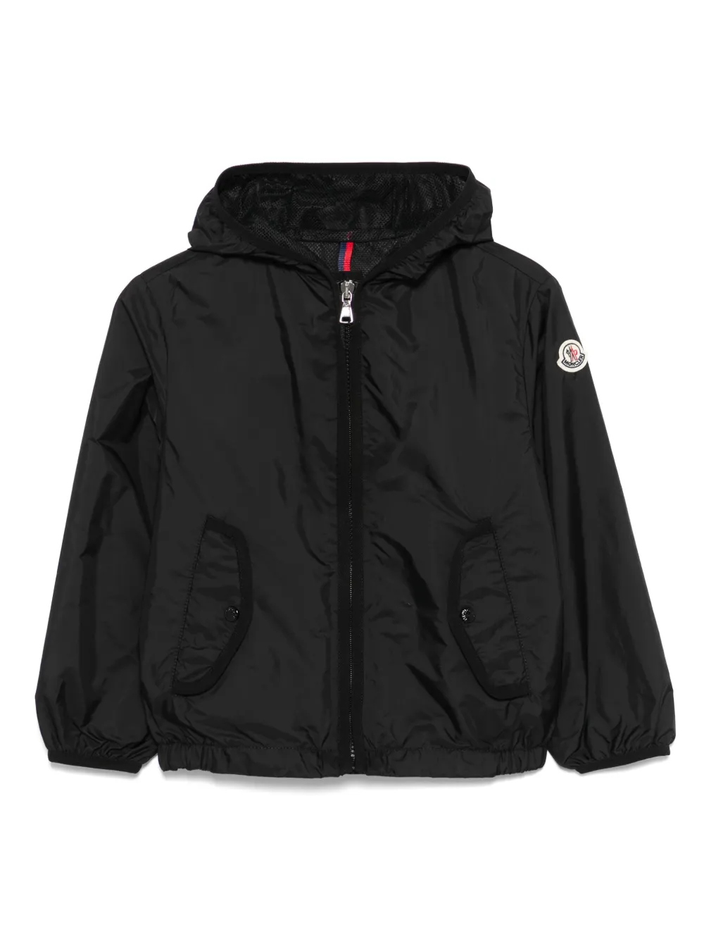 Moncler Enfant Jack met capuchon Zwart