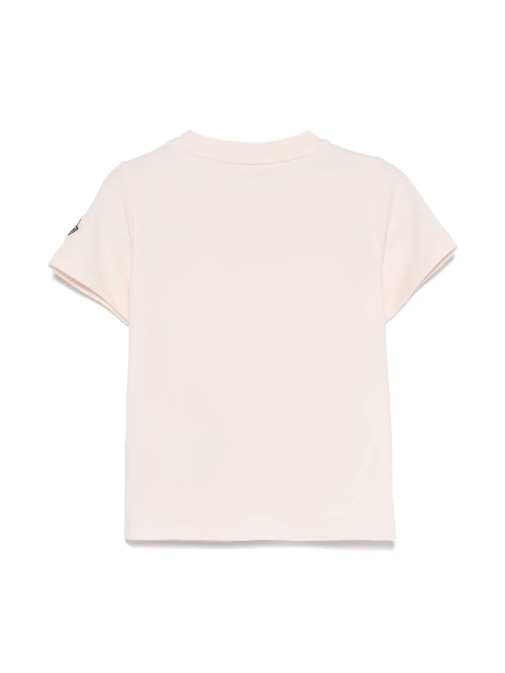 Moncler Enfant Katoenen T-shirt - Roze