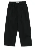 Moschino Kids ripstop trousers - Black