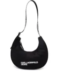 Karl Lagerfeld Jeans Half-Moon shoulder bag - Black