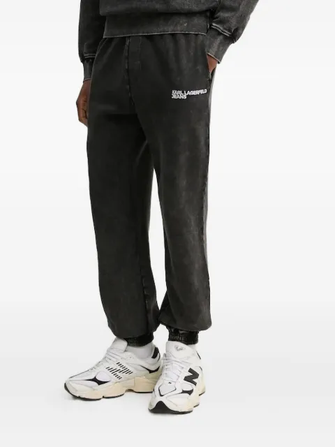 Karl Lagerfeld Jeans logo-embroidered track pants