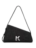 Karl Lagerfeld Jeans Geo denim shoulder bag - Black