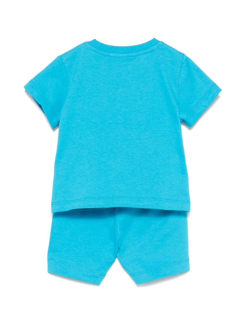 Moschino Kids Teddy Bear-print shorts set - Blauw