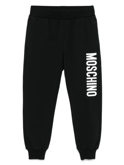 Moschino Kids logo-print track pants
