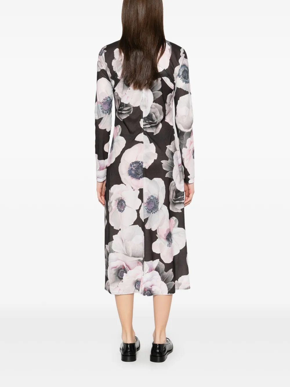 Stine Goya Maxi-jurk met ronde hals Roze
