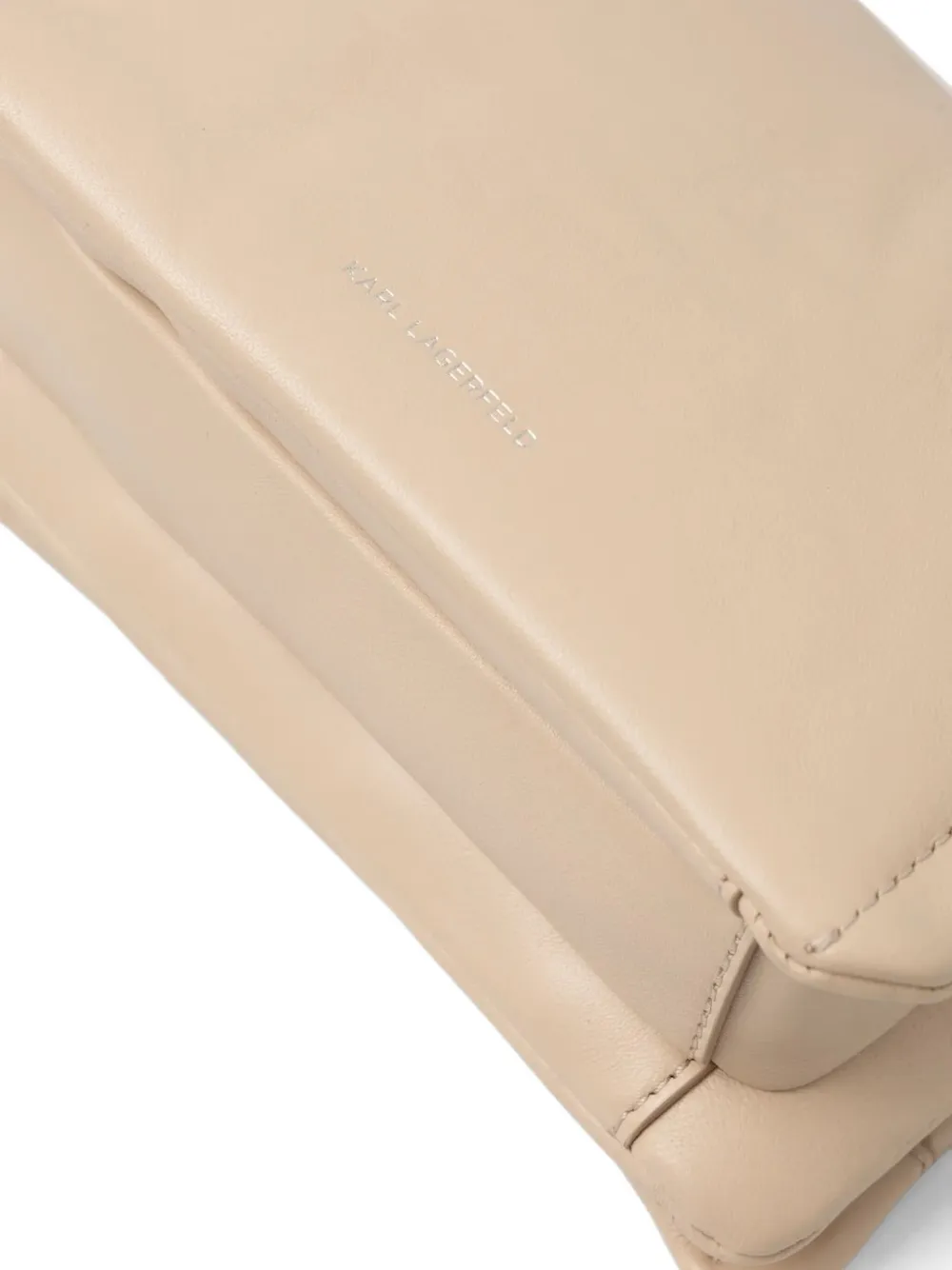 Karl Lagerfeld K Autograph tas met kettinghengsel Beige