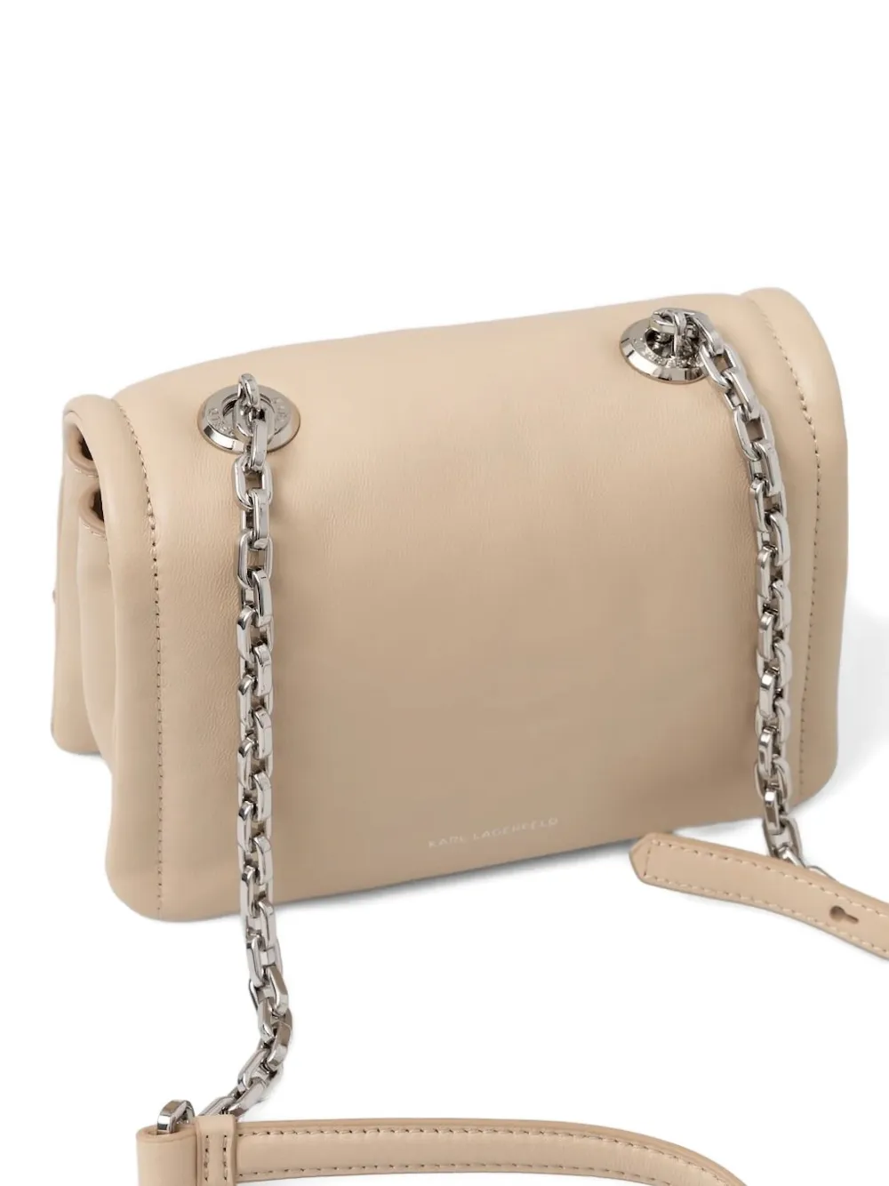 Karl Lagerfeld K Autograph tas met kettinghengsel Beige