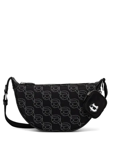 Karl Lagerfeld small half-moon Ikon bag