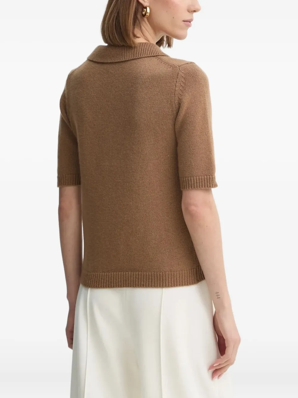 HERSKIND Polotop met korte mouwen Bruin
