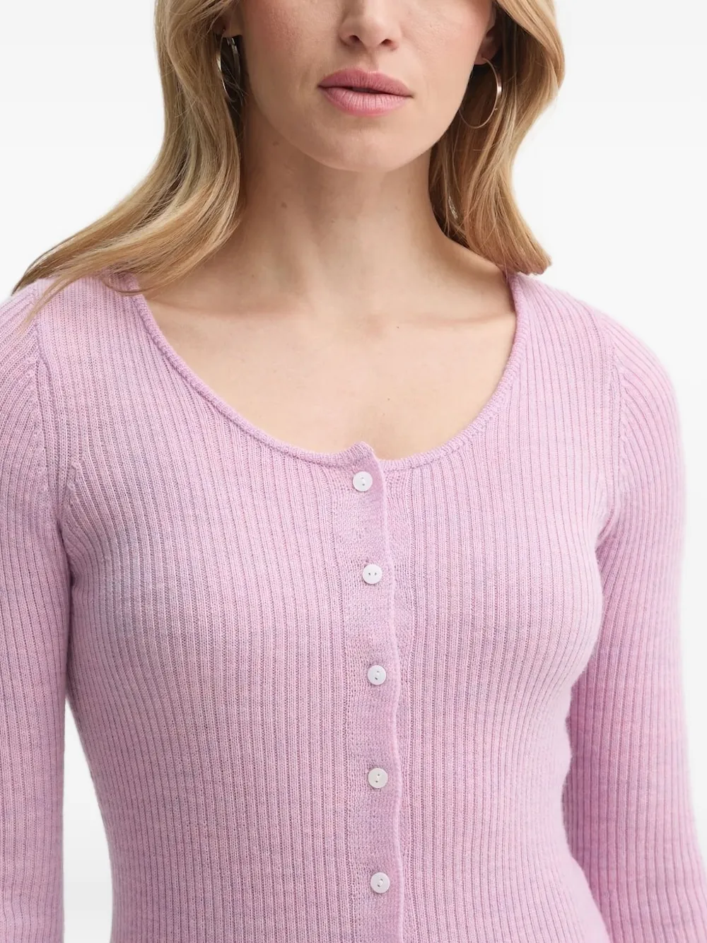HERSKIND ribbed button-front cardigan | Cardigans | Image 2