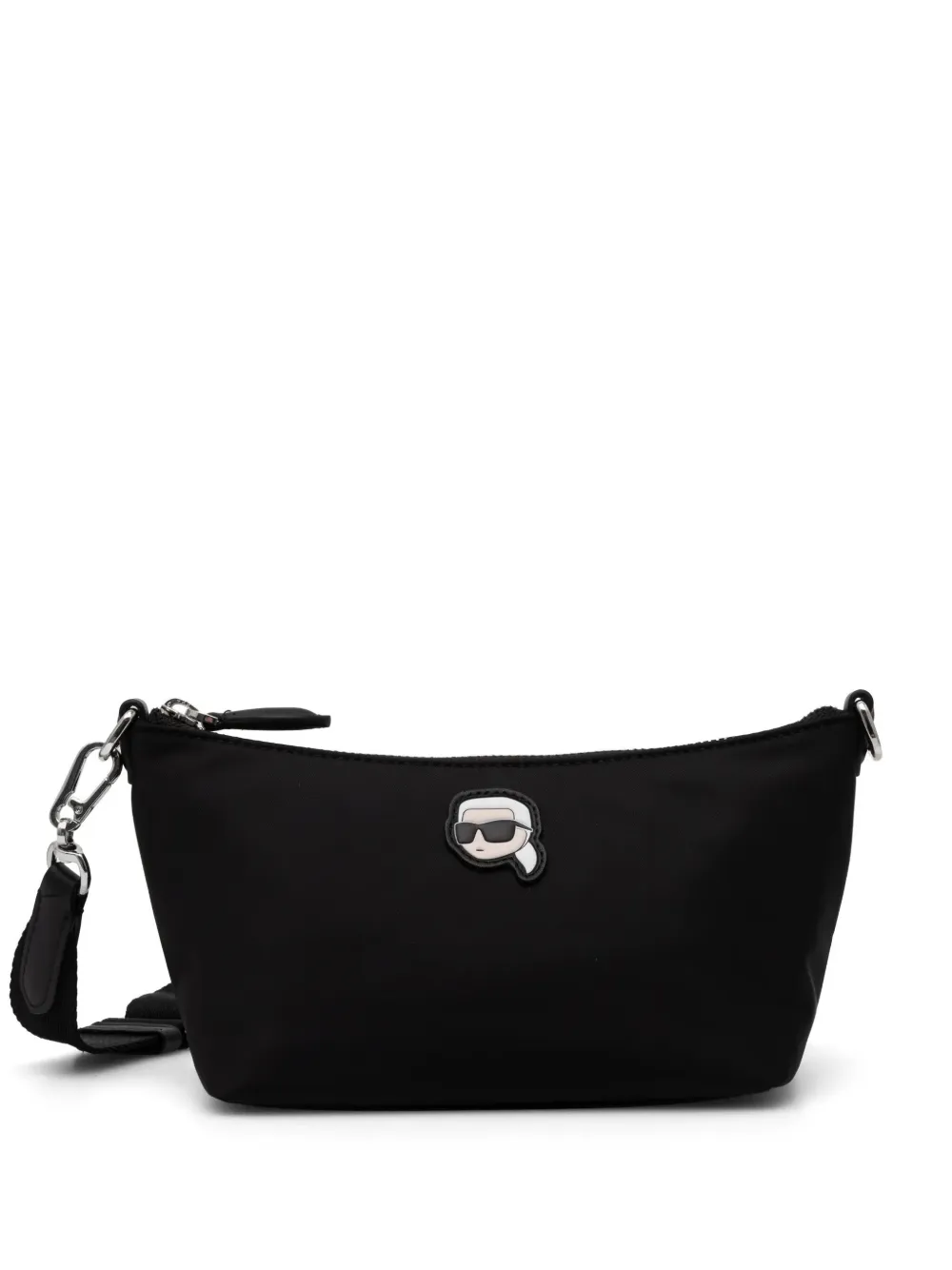 Karl Lagerfeld Ikon ショルダーバッグ - ブラック Karl Lagerfeld Ikon ショルダーバッグ - ブラック