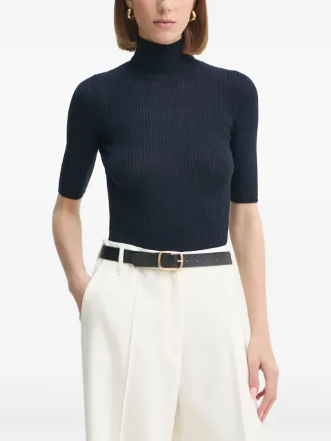 HERSKIND ribbed turtleneck top